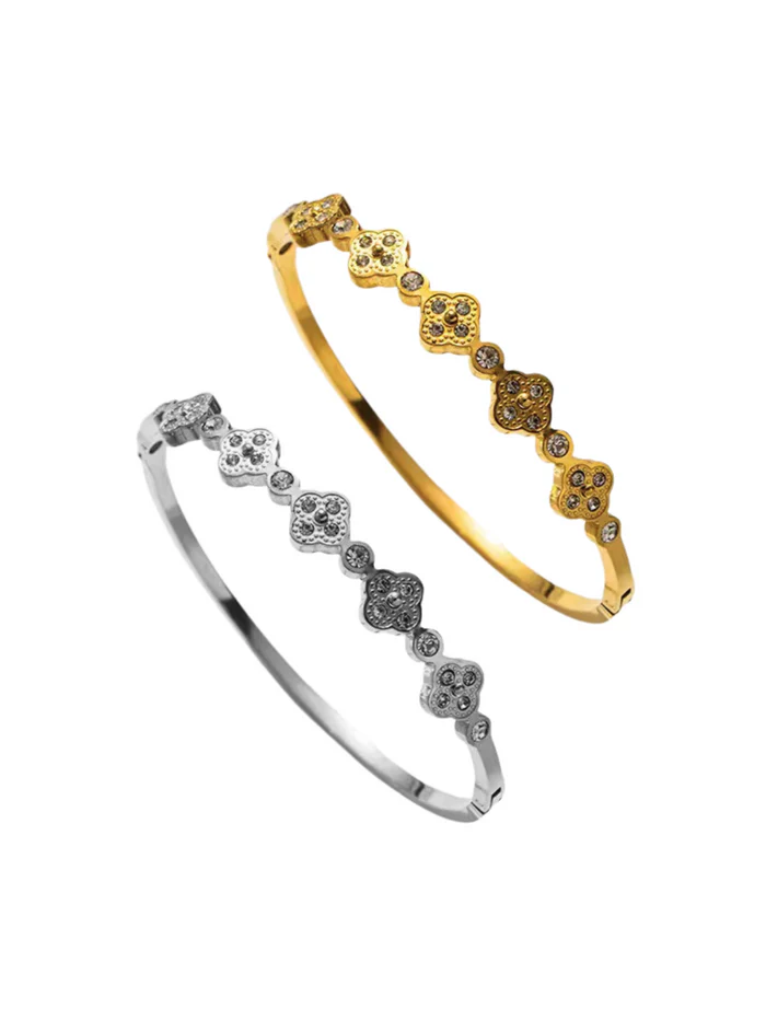 FRANKIE CLOVER BANGLE
